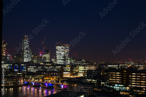 London cityscape by night 6
