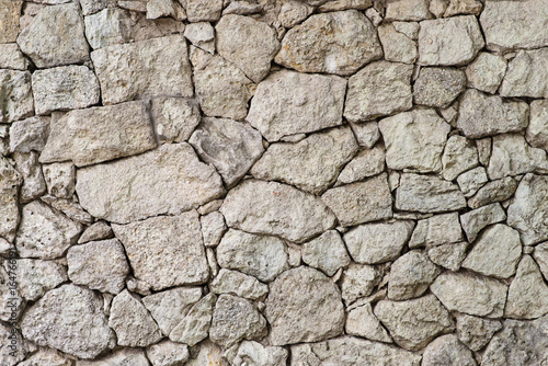 The wall is faced with stone, Ukraine