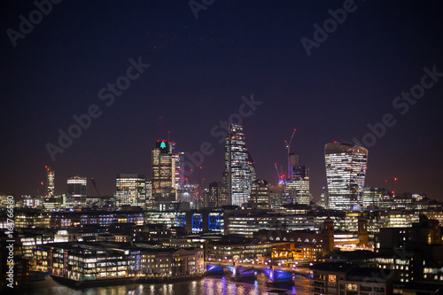 London cityscape by night 1 © bartnowak