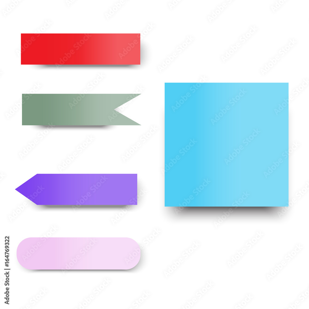 red green blue purple pink color paper note in flag and rectangular for business office memo or reminder vector background red green blue purple pink color paper note in flag and rectangular for business office memo or reminder vector background