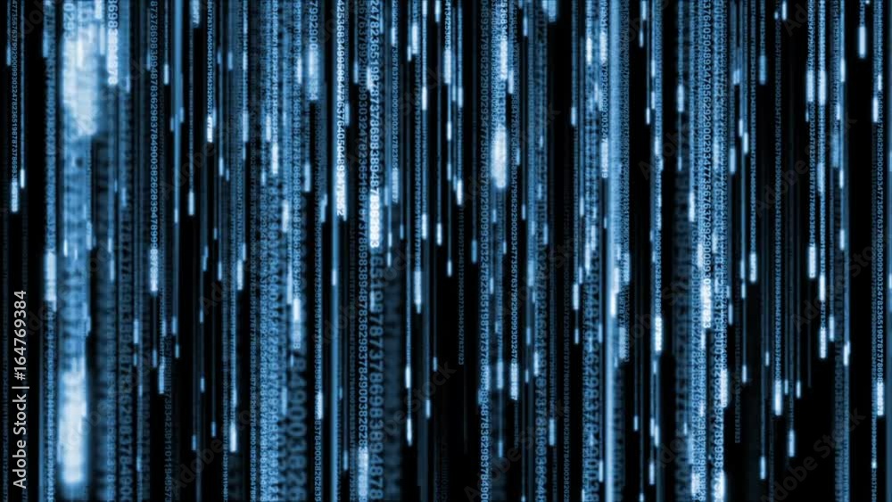 Matrix Digital Binary Coding Lines Background Matrix Digital Binary Coding Lines Background