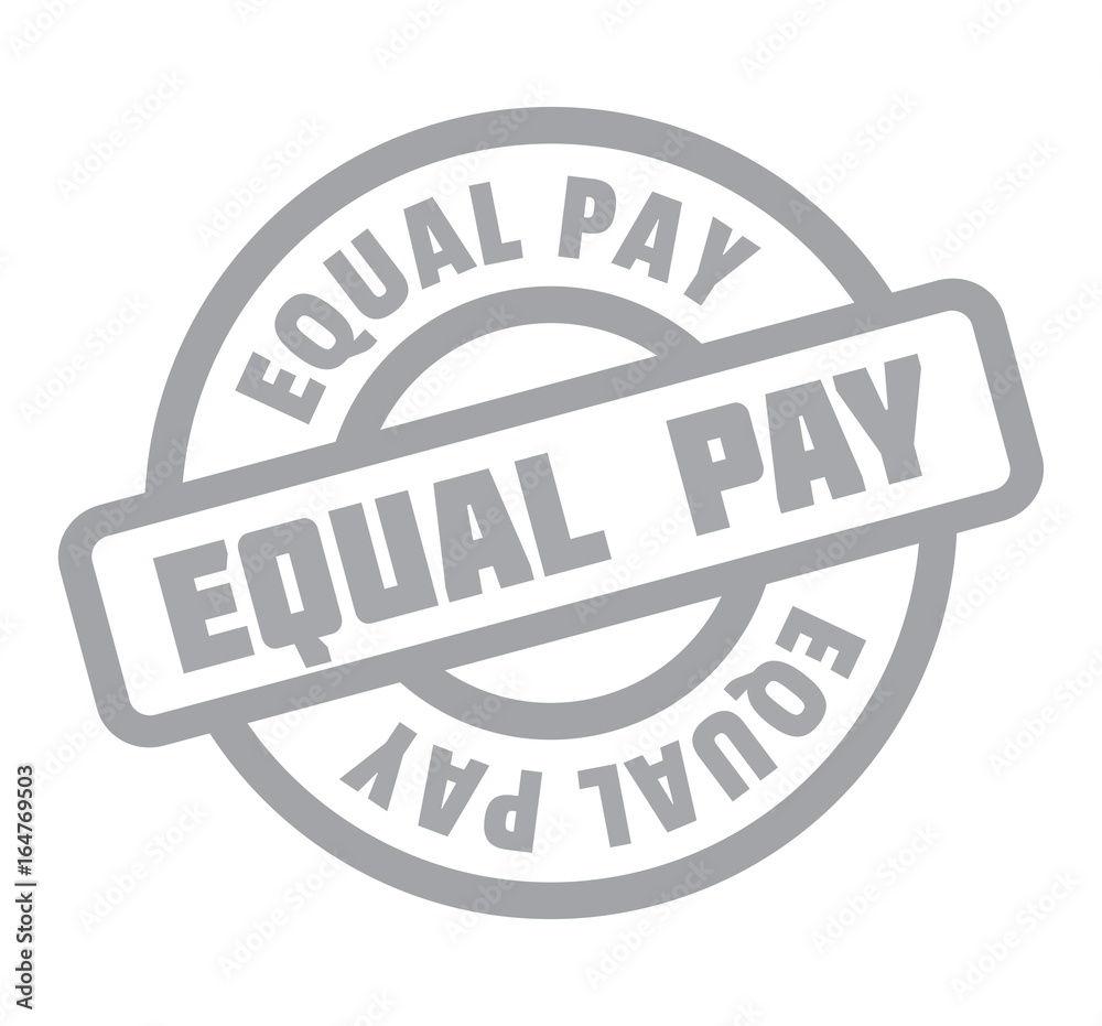 Equal Pay rubber stamp. Grunge design with dust scratches. Effects can be easily removed for a clean, crisp look. Color is easily changed. Equal Pay rubber stamp. Grunge design with dust scratches. Effects can be easily removed for a clean, crisp look. Color is easily changed.
