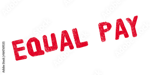 Equal Pay rubber stamp. Grunge design with dust scratches. Effects can be easily removed for a clean, crisp look. Color is easily changed.