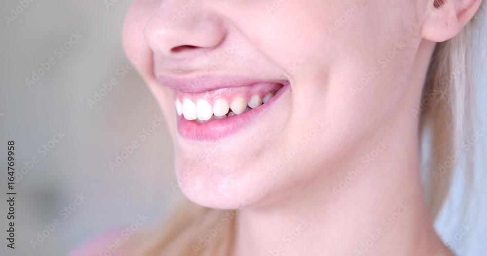 Fototapeta premium portrait of a beautiful young blond woman