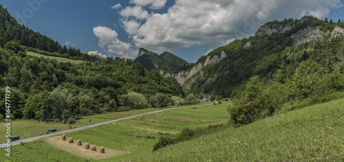 Sokolica hill from Lesnica village