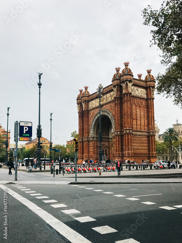 Barcelona City Scene