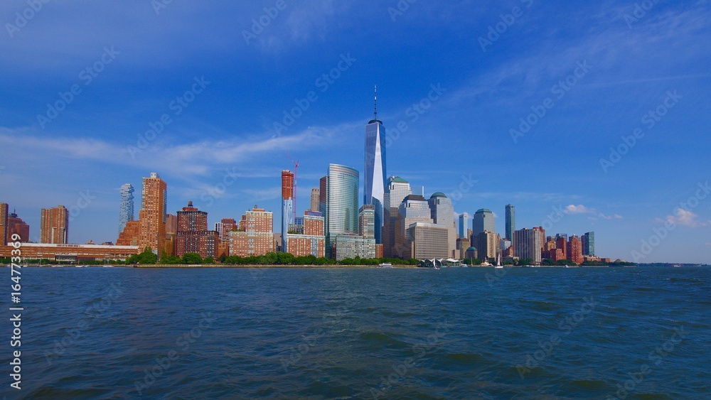 New York From The Ocean