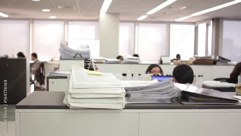 Documents on table Documents on table