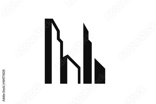 real estate logo Buildings icon
