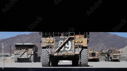 Mining trucks