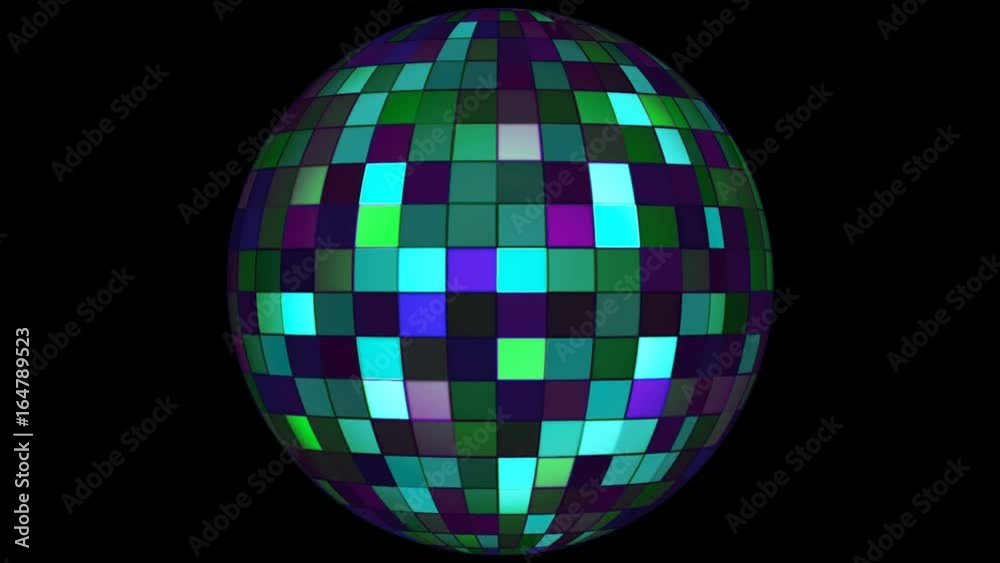 Twinkling Hi-Tech Squares Spinning Globe, Turquoise, Space, Alpha Matte, Loopable, 4K Twinkling Hi-Tech Squares Spinning Globe, Turquoise, Space, Alpha Matte, Loopable, 4K