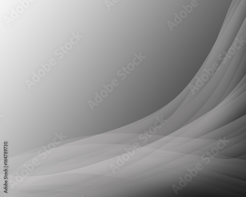 Beautiful curves on gradient background