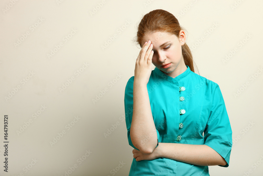 nurse is sad nurse is sad