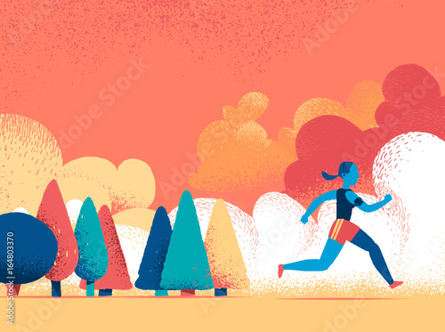 Jogging all'aria aperta