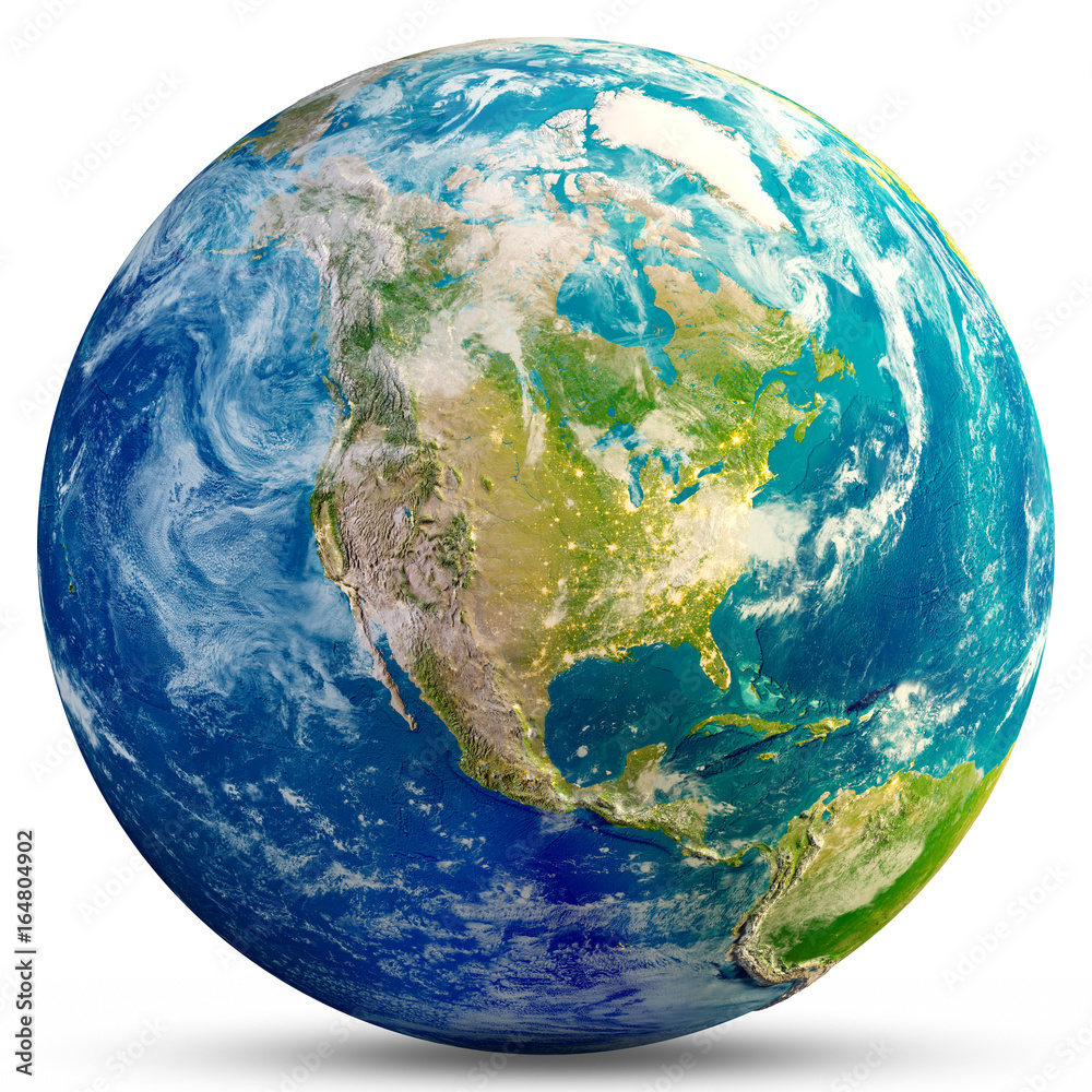 Planet Earth - USA - obrazy, fototapety, plakaty 
