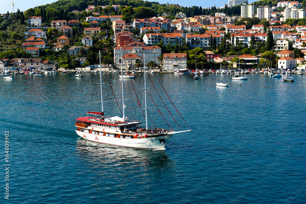 Obraz premium Dubrovnik harbor. Croatia.