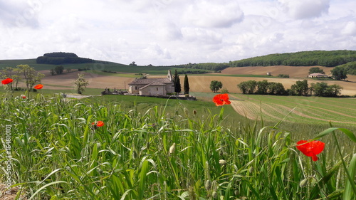 Obraz na płótnie Paysage du Gers