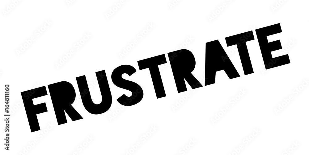 Frustrate rubber stamp. Grunge design with dust scratches. Effects can be easily removed for a clean, crisp look. Color is easily changed. Frustrate rubber stamp. Grunge design with dust scratches. Effects can be easily removed for a clean, crisp look. Color is easily changed.