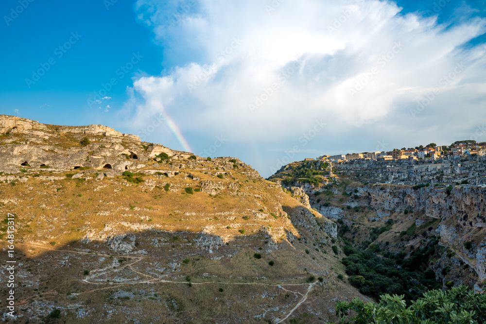 Matera, landscape of Sasso Caveoso