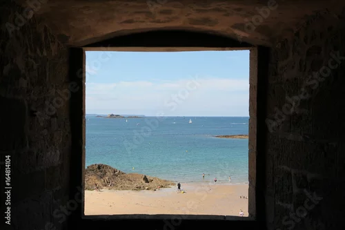 Fototapeta Plaża St. Malo