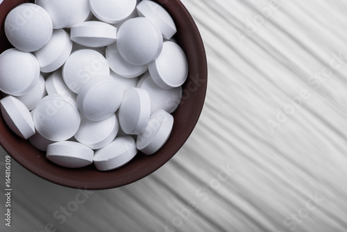 Fototapeta Naklejka Na Ścianę i Meble -  Closeup of medical pills