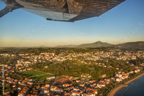 Hendaia desde el cielo photo