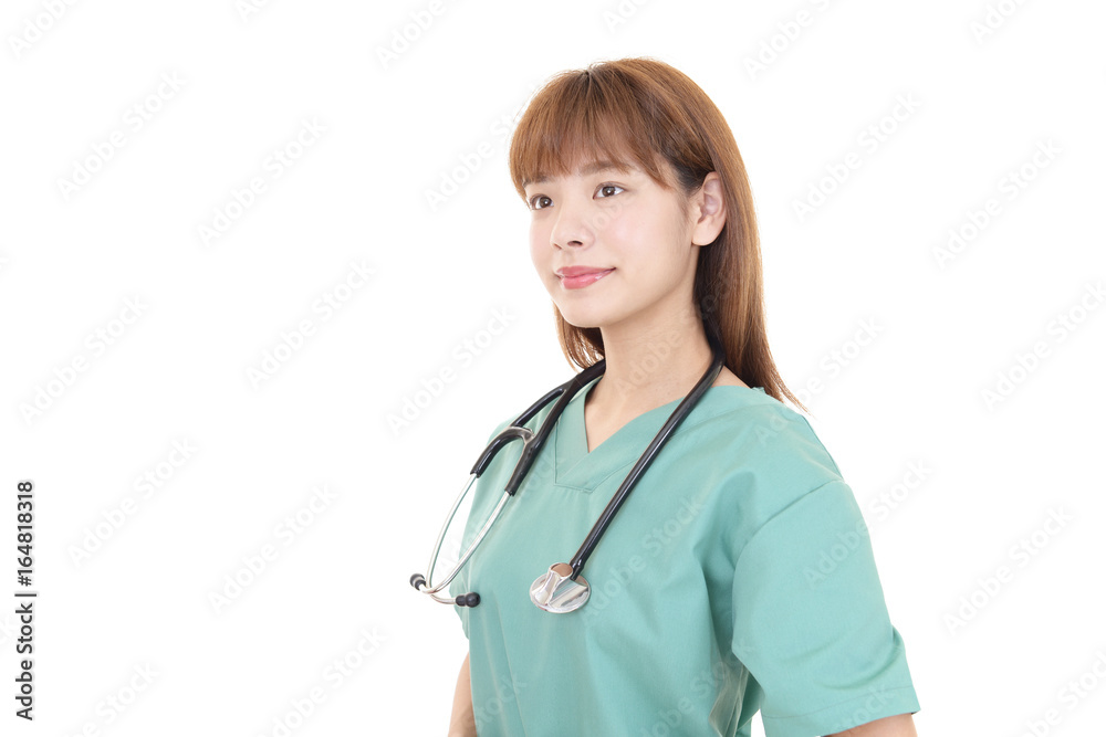 微笑む女医 微笑む女医