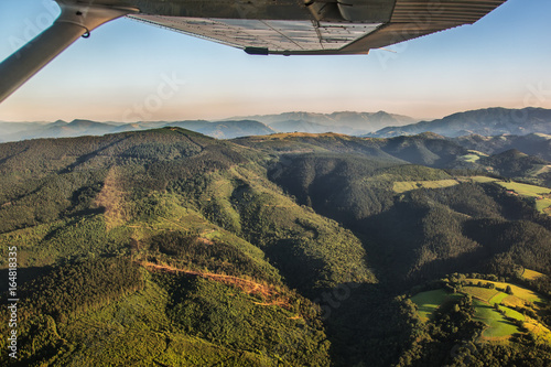 Wallpaper Mural Volando sobre bosques Torontodigital.ca