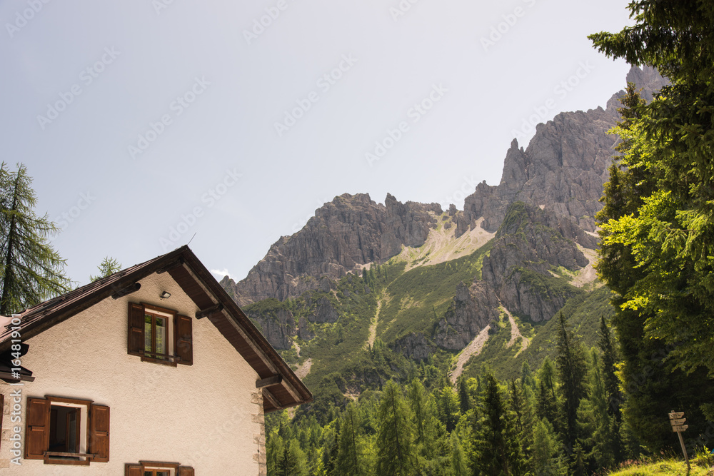 Mountain views. Dolomiti Friulane Mountain views. Dolomiti Friulane