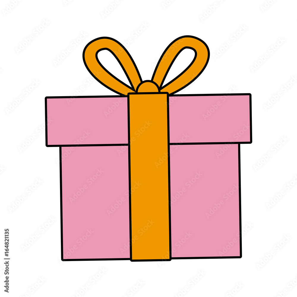 gift box ribbon bow decoration present gift box ribbon bow decoration present