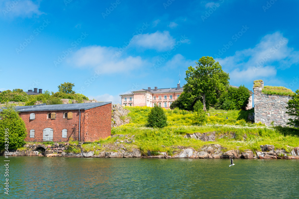 Suomenlinna Fortress in Helsinki, Finland