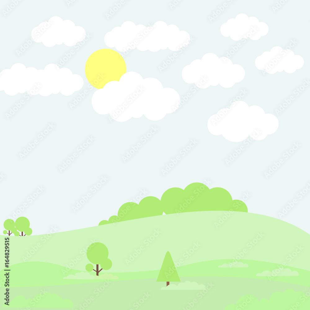 landscape vector landscape vector