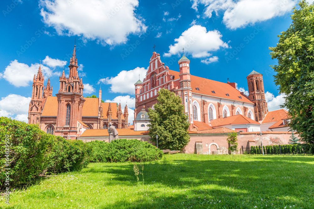 Church of St. Michael the Archangel and the Bernadine Monastery. Vilnius, Lithuania