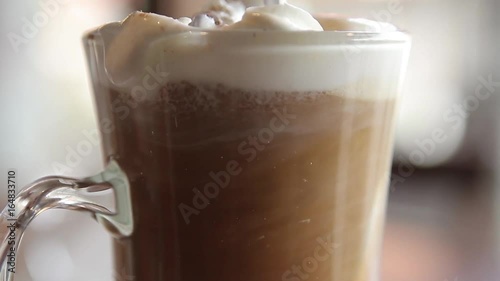 Coffee with extra ingredients