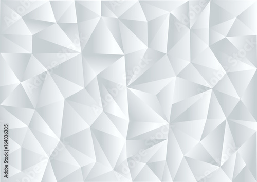 Gray background in style Low Poly, geometric background, vector illustration