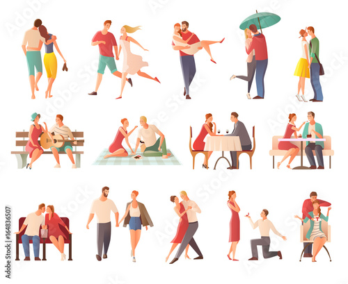 Dating Couples Big Set