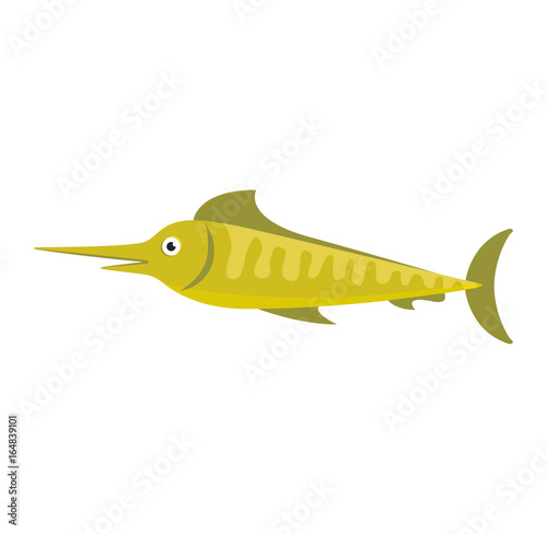 sea fish isolated icon vector illustration design