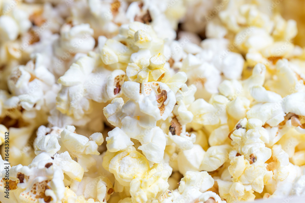 Popcorn texture background