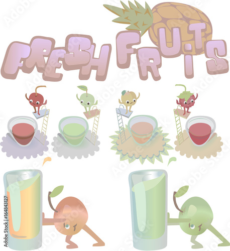 Fruits logos