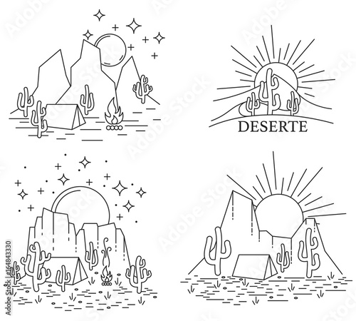Dayly and nightly desert
