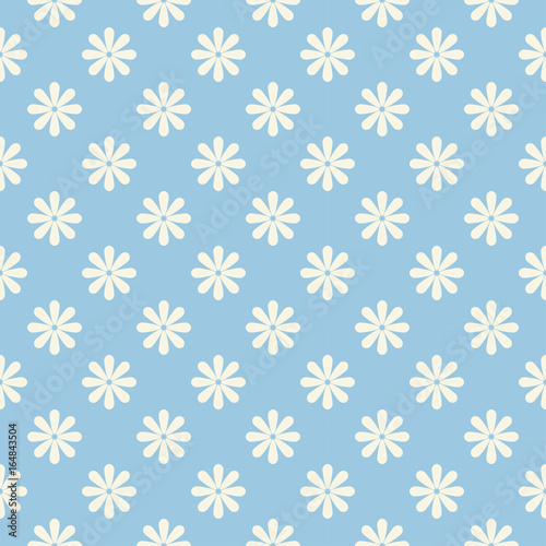 Simple cute pattern in small flowers.