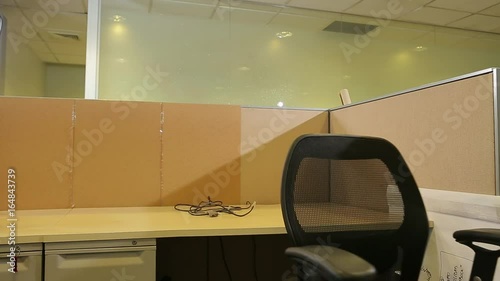 Office chair spins