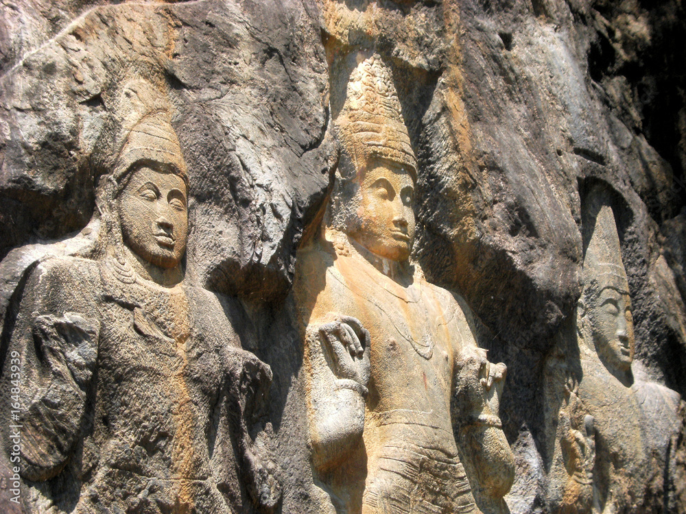 Statues au  Sri Lanka