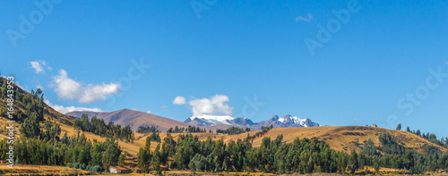 mountainpanorama near huaraz peru photo