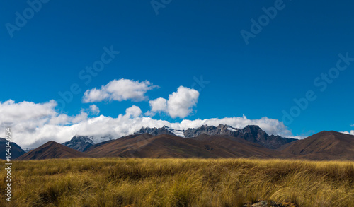 andean mountain range peru © peter