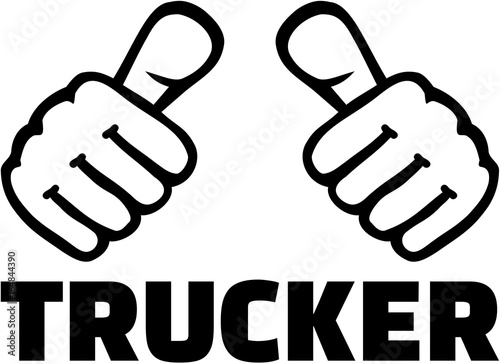 Trucker with thumbs