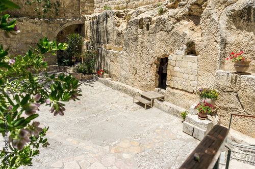 Fototapeta Naklejka Na Ścianę i Meble -  The Garden Tomb in Jerusalem, Israel