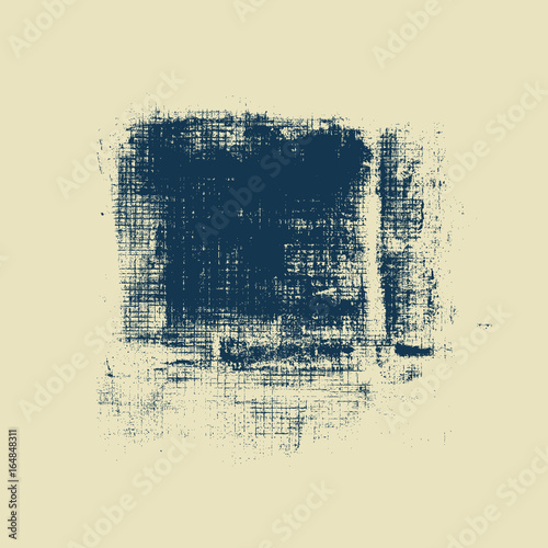 Grunge artistic banner, carbon drawing on paper