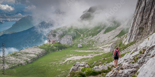 Randonneur dans les Alpes © jasckal