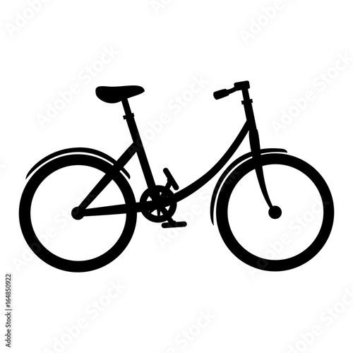 bicycle retro isolated icon vector illustration design
